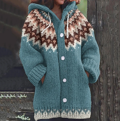 Iris - Stylish light blue cardigan