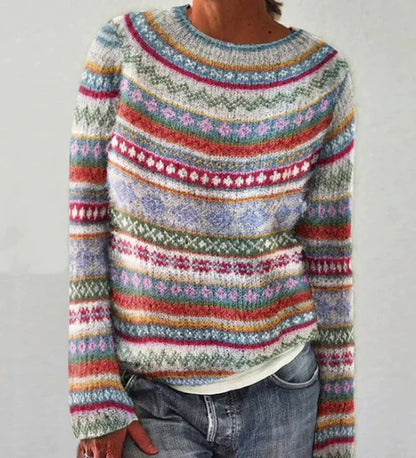 Sammy - Soft colorful woolen sweater