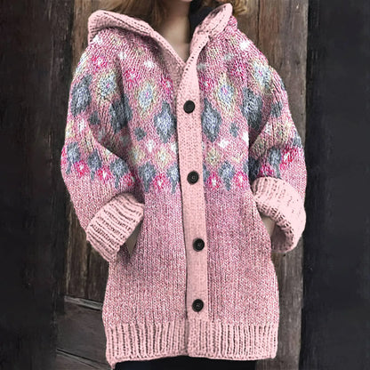 Elisa - Elegant pink Cardigan