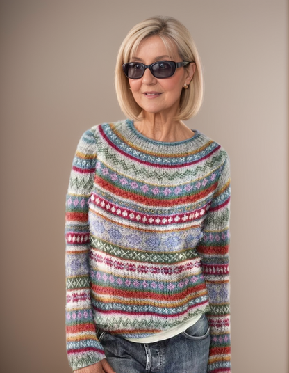 Sammy - Soft colorful woolen sweater