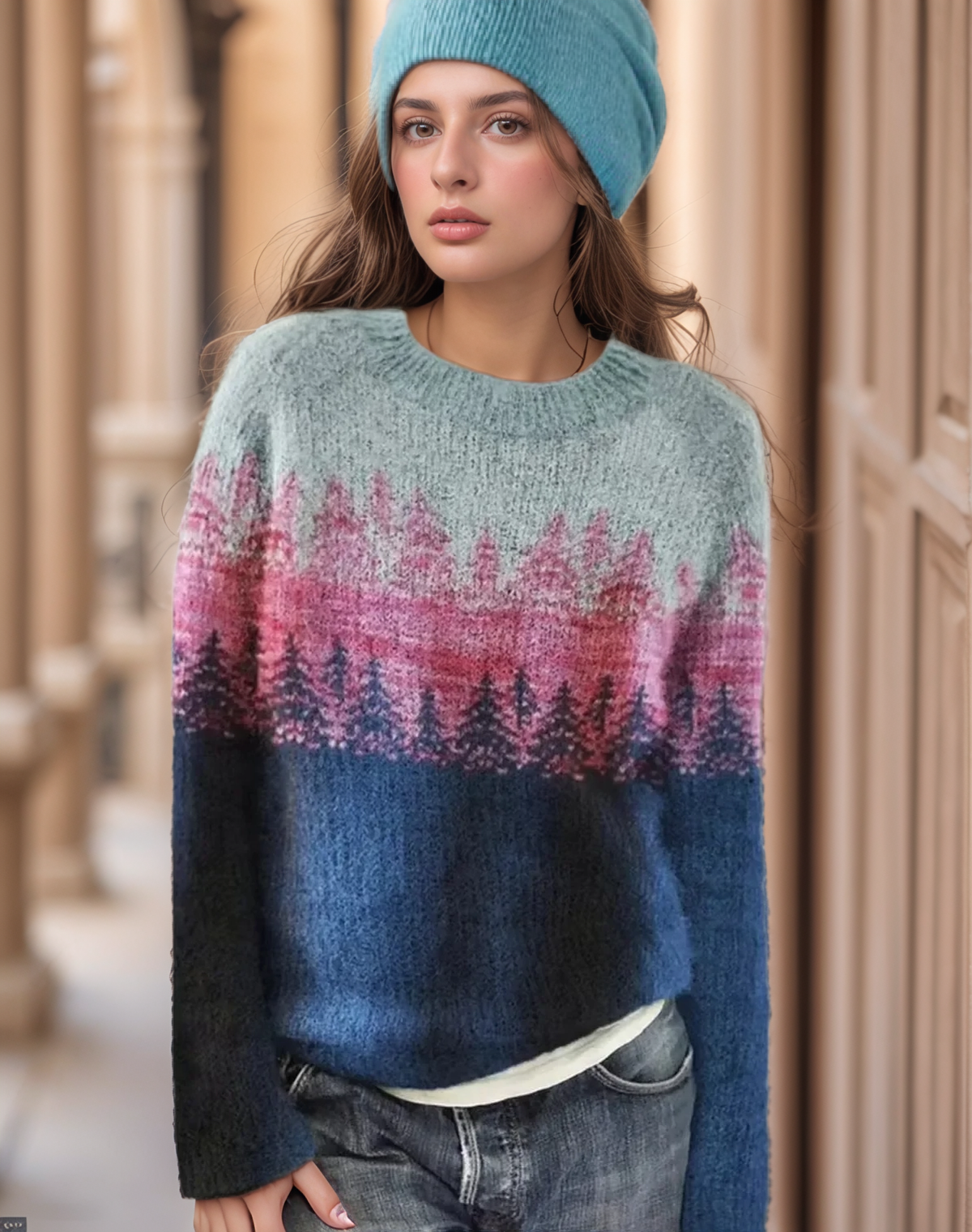 Lovy - Elegant tree sweater