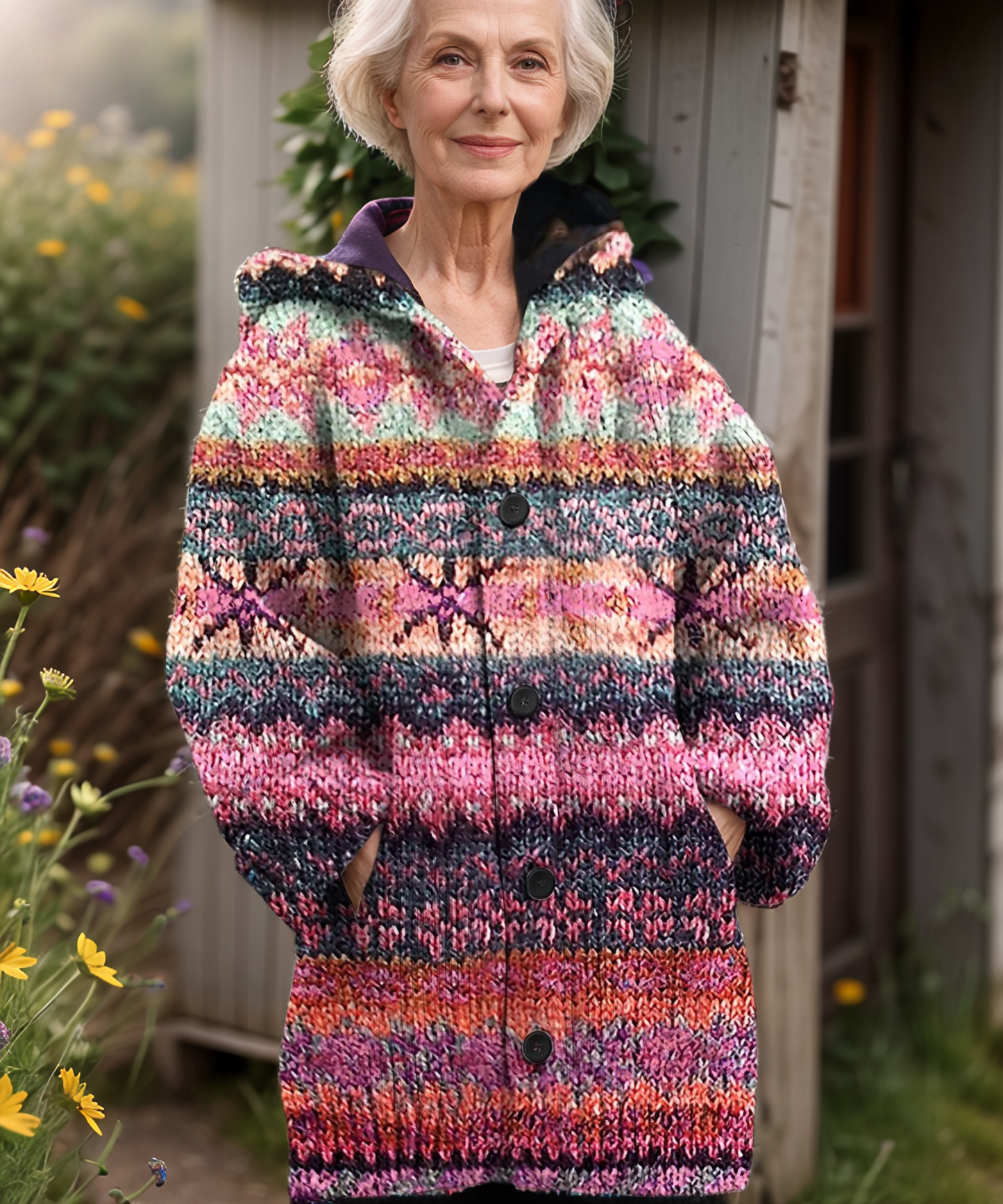 Esme - Soft winter cardigan